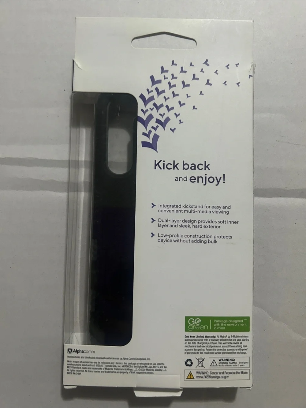 Black Case for Moto G Stylus Phone Case